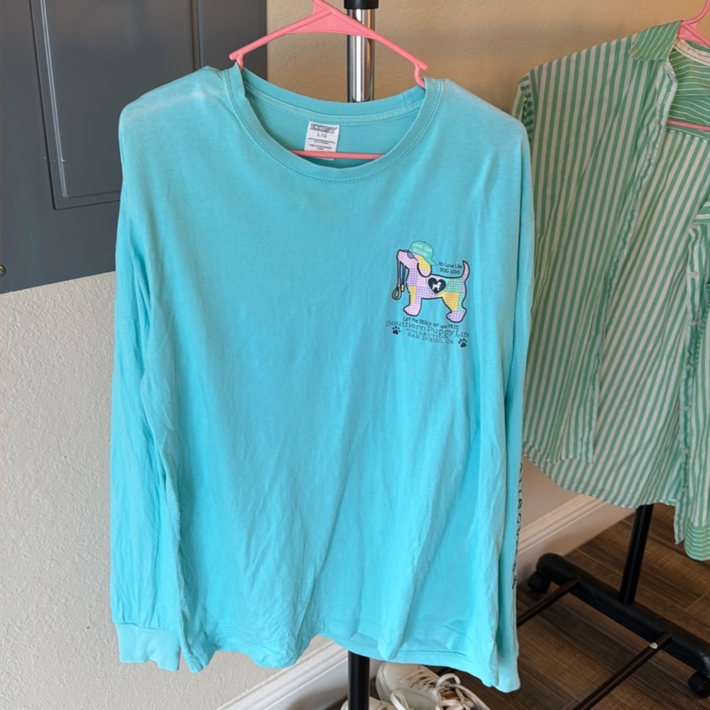 Southern Puppy Life Long Sleeve T-Shirt